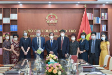 Tăng cường hợp tác giáo dục Việt Nam - Vương quốc Anh