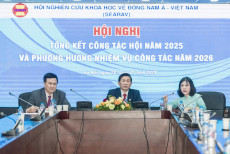 Hội nghị tổng kết hoạt động năm 2025, triển khai nhiệm vụ năm 2026 Hội Nghiên cứu Khoa học về Đông Nam Á – Việt Nam